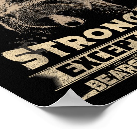 Poster What Doesn't Kill Makes You Stronger Except For Be (Coin)