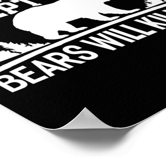 Poster What Doesn't Kill You Makes You Stronger Except Be (Coin)