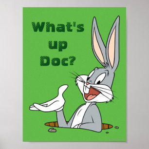 Poster WHAT’S UP DOC?™ BUGS BUNNY™ Terrier de lapin