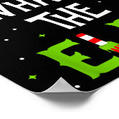 Poster What The Elf Family Matching Funny Christmas Gift (Coin)