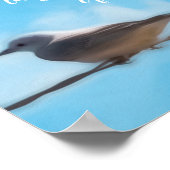 Poster Whatever Befalls The Earth blue sky with bird (Coin)