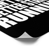 Poster Whatever Doesn't Kill Me Better Start Running Moti (Coin)