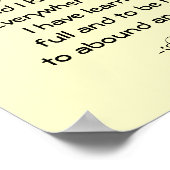 Poster Whatever state I'm in... Bible Quote Prayer (Coin)