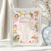 Poster Whats your fairy name Fairy Bright Birthday