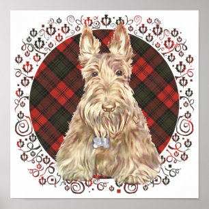 Poster Wheate Tartan