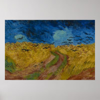 Wheatfield avec Crows Vincent van Gogh