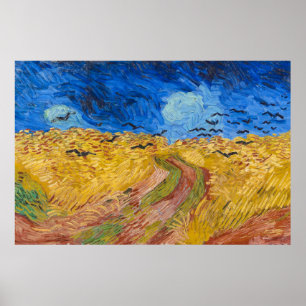 Poster Wheatfield with Crows by Vincent van Gogh