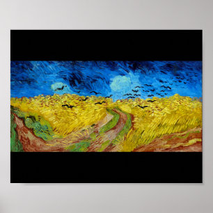 Poster Wheatfield with Crows, Van Gogh