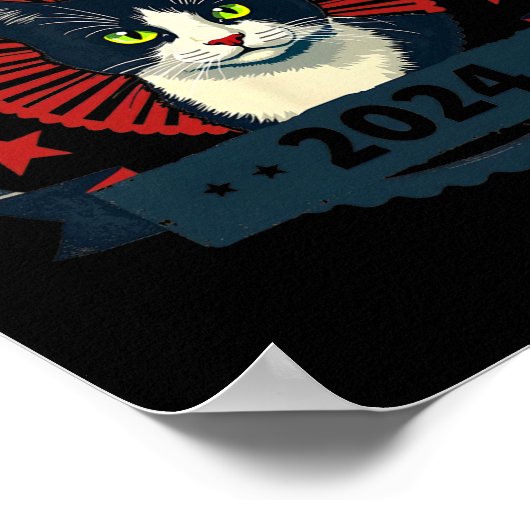 Poster Wheimer 2024 Funny Cat Election Kamala Harris Tim (Coin)