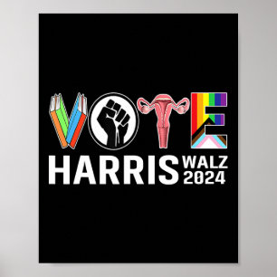 Poster Wheimer 2024 Vote Books Reproductive Rights Lgbt