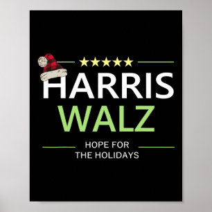 Poster Wheimer Christmas Hope For The Holidays Democrat Q