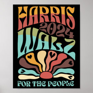 Poster Wheimer Pour Le Peuple Kamala Harris Waltz