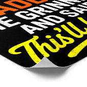 Poster When God Made Me He Grinned And Said Funny  (Coin)