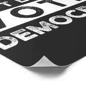 Poster When I Démagogue de Don't Let Me Vote (Coin)