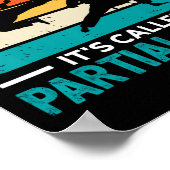 Poster When I Do Karate It's Called Partial Arts 12  (Coin)