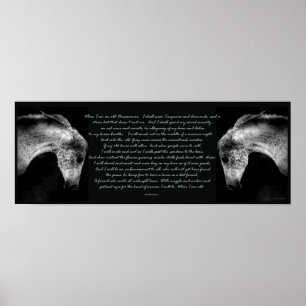 Poster When I'm an Old Horsewoman Print