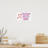 Poster - When You Say "Retard" Someone Hurts (Cuisine)