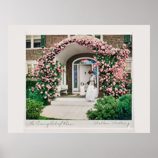 Poster Where flowers bloom so does hope.  (Devant)