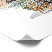 Poster Where It All Began Upload Your Own Location Sketch (Coin)