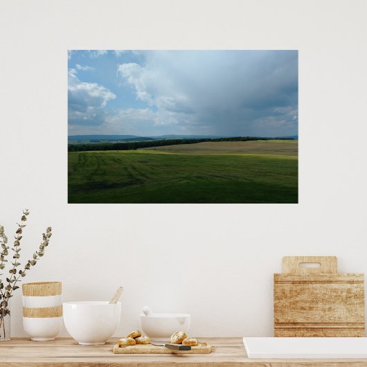 Poster Where sky meets imagination (Cuisine)