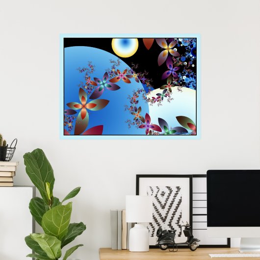 Poster Whimsical (Bureau à domicile)