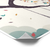 Poster whimsical arbre balançoire suspendu Décor d (Coin)