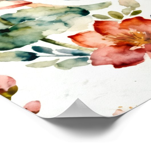 Poster Whimsical Botanical & Tea Heritage (Coin)