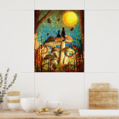 Poster Whimsical Cats (Cuisine)