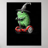 Poster Whimsical Frog Wizard Off To Commit Tom Foolery Fr (Devant)
