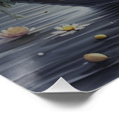 Poster Whimsical Girl Moon Dream Fantasy Scene (Coin)