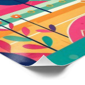 Poster Whimsical Kite Adventure : La couleur de la mère e (Coin)