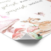 Poster Whimsical Little Fairy Baby shower Maman Osa Bar (Coin)