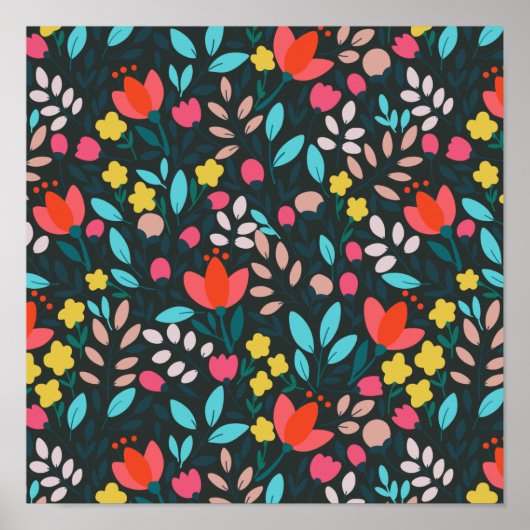 Poster Whimsical Spring Garden Party (Devant)