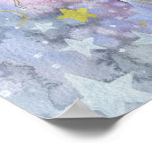 Poster Whimsical Starry Fairy Art (Coin)