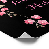 Poster Whimsical String Lights Black Welcome (Coin)