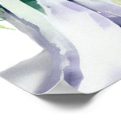 Poster Whimsical & Wild, Bridal Cascading Bouquet 2, (Coin)