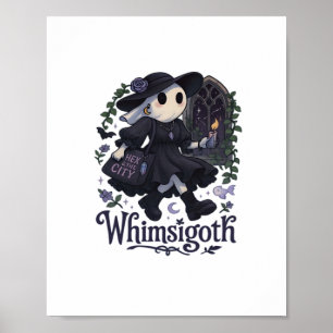 Poster Whimsigoth Avec City Classic - La Magie Urbaine Re