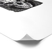 Poster Whimsigoth Crâne Gothique esthétique Design classi (Coin)