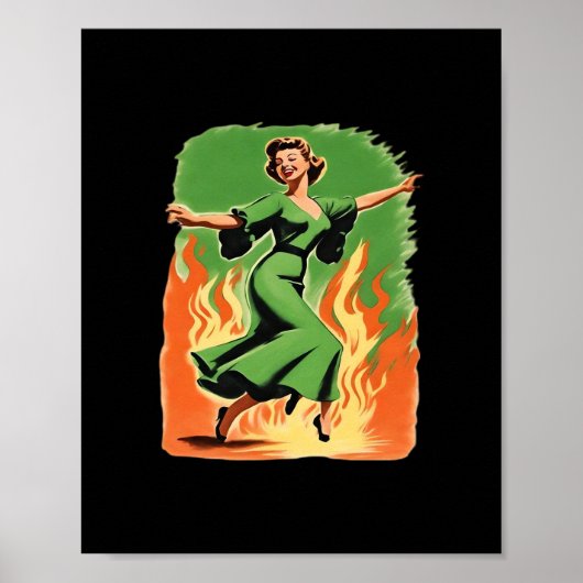 Poster Whimsigoth Goth Wall Art 90s Décor HECKINFAROUT Fu (Devant)