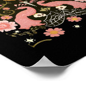 Poster Whimsigoth Midnight Garden Graphisme (Coin)