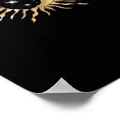 Poster Whimsigoth Sun Moon Space Classic (Coin)