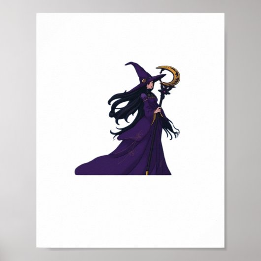 Poster Whimsigothique Lune sorcière (Devant)