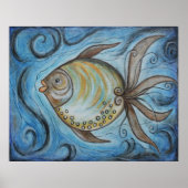 Poster Whimsy Fish II (Devant)