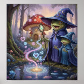 Poster WhimsyFrogWizard4 (Devant)