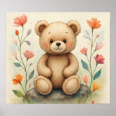 Poster WhimsyTeddyBear (Devant)