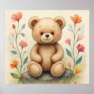 Poster WhimsyTeddyBear