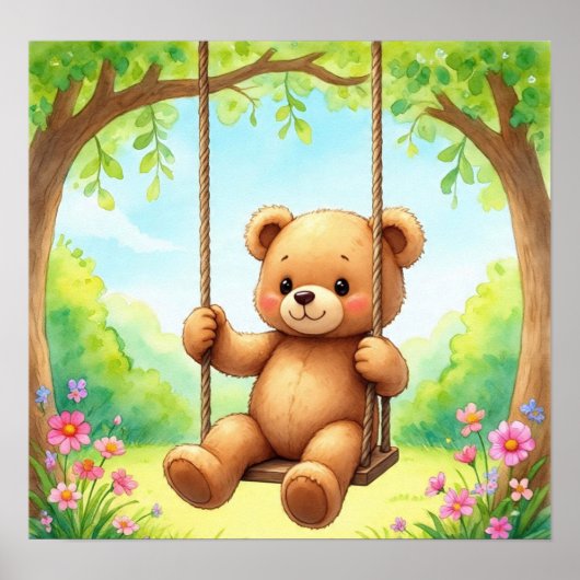 Poster WhimsyTeddyBear (Devant)