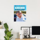 Poster Whiplash 18 x 24 (Bureau à domicile)