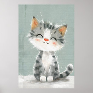 Poster Whiskers souriants