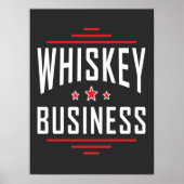Poster Whiskey Business (Devant)